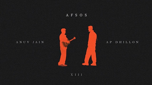 Afsos Lyrics English Anuv Jain Ap Dhillon