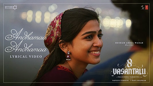 Andhama Andhama Lyrics 8 Vasantalu