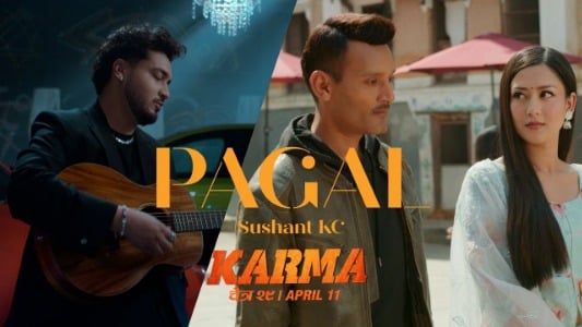 Pagal Lyrics English (with Translation) • Karma | Sushant KC