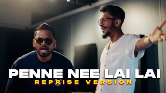 Penne Nee Lai Lai Lyrics English Translation | Santesh | Vis1on