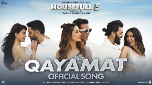 Qayamat Lyrics {English Meaning} – Housefull 5 | Neeraj Shridhar | Shruti Dhasmana